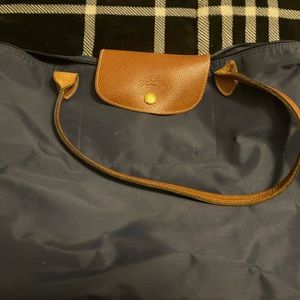 Longchamp bag Navy Medium Vguc